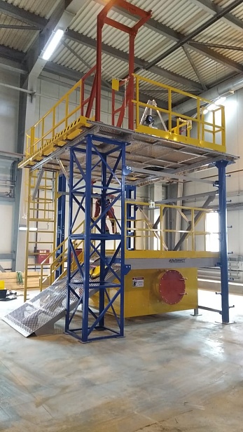 г. Чита. Учебный полигон "АЛЬПИНИСТ" 03-02 установлен  в "Норильский никель"