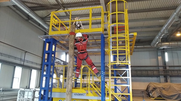 г. Чита. Учебный полигон "АЛЬПИНИСТ" 03-02 установлен  в "Норильский никель"